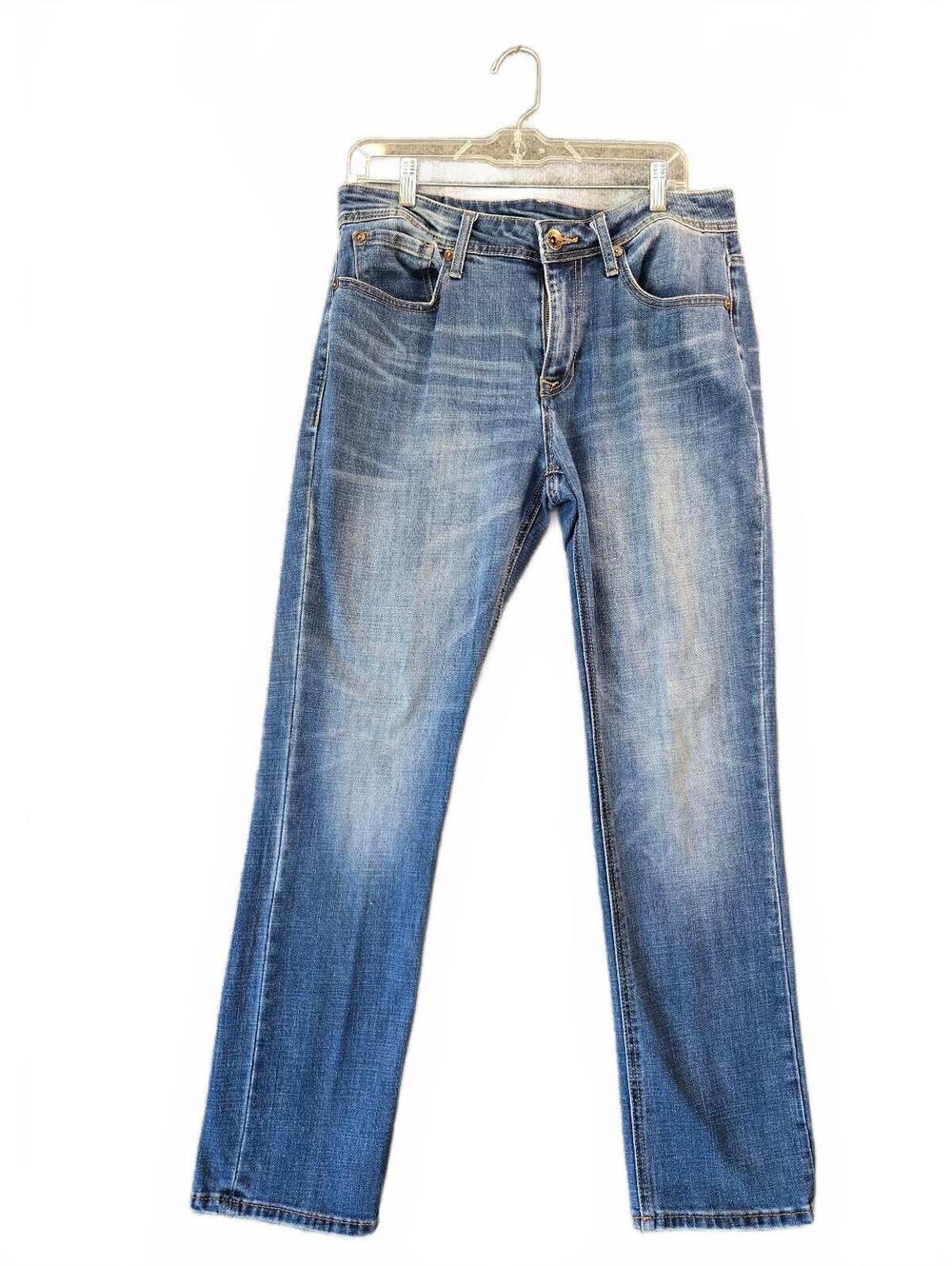 Seven7 Men's Slim Straight Jeans W32 L30 Blue Stretch Premium Denim